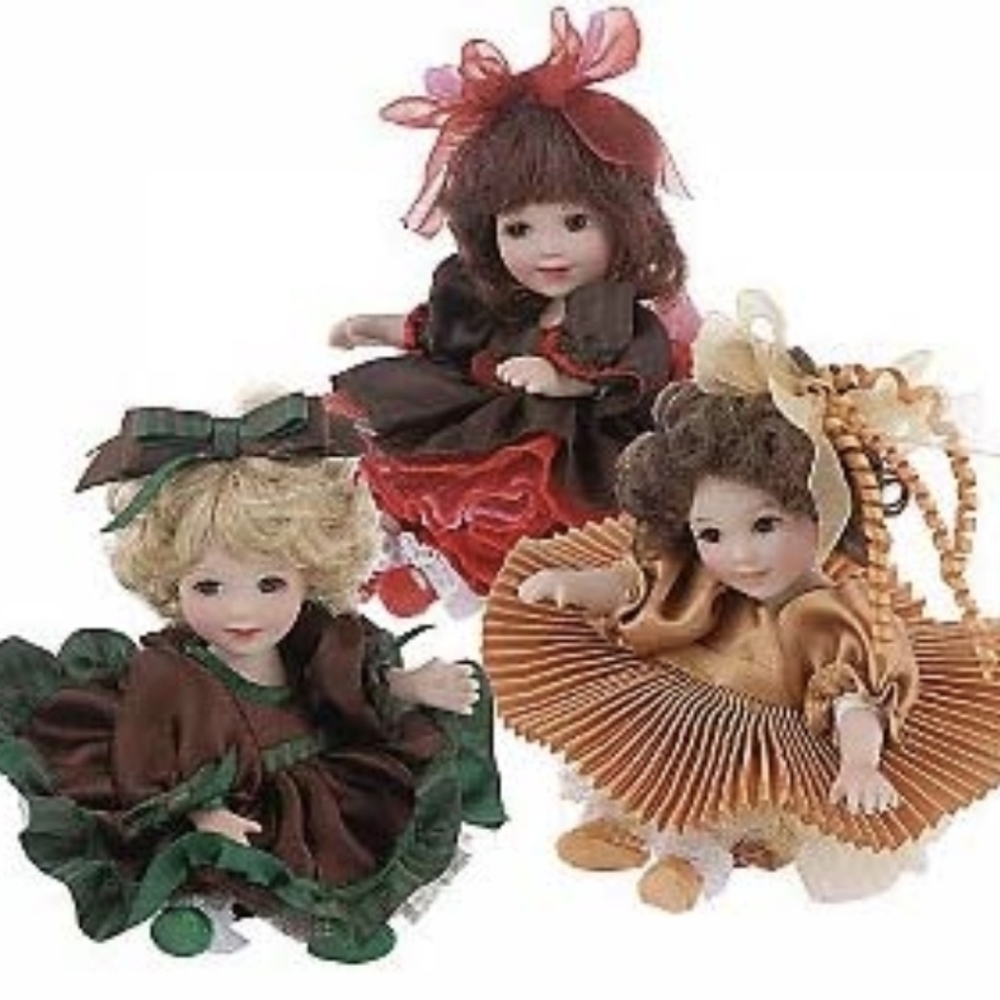 Marie Osmond TOO SWEETS: Orange Cream Tinier Tot 3" Porcelain Doll